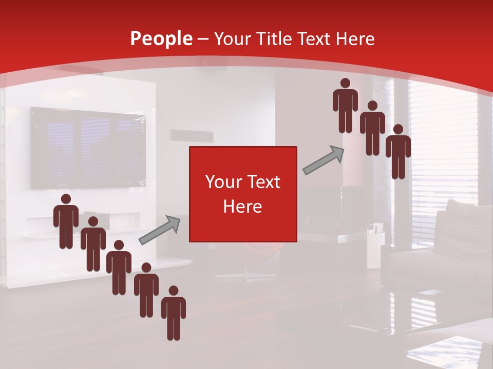 Ceiling Table Lcd PowerPoint Template