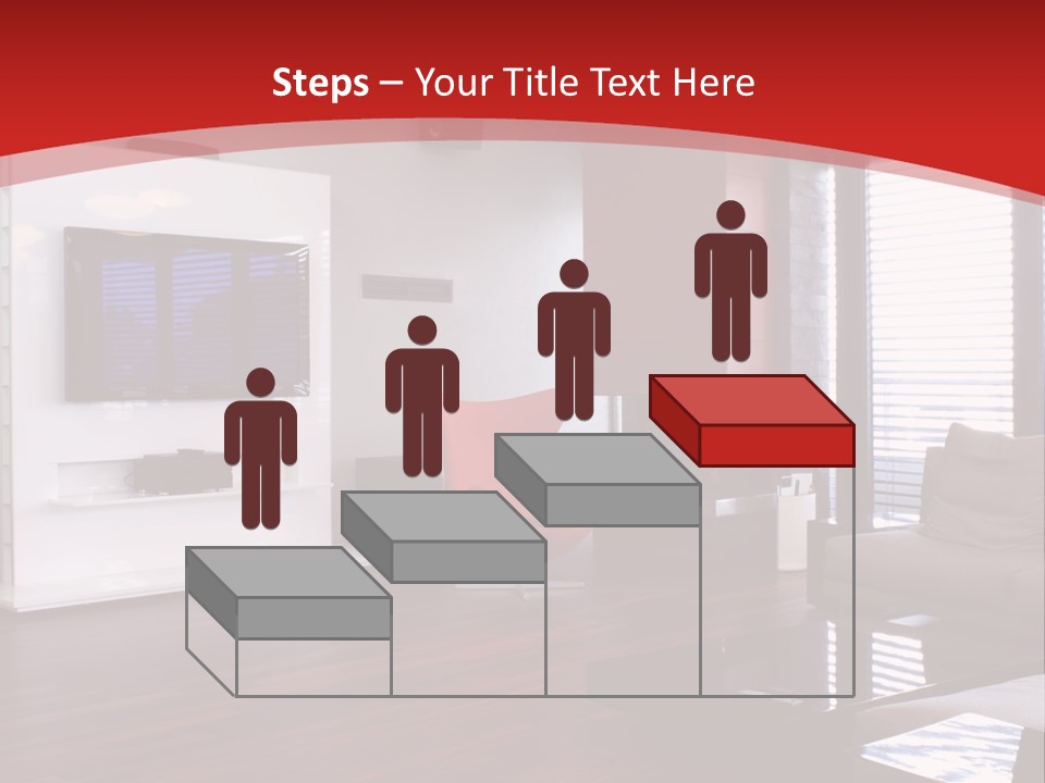Ceiling Table Lcd PowerPoint Template
