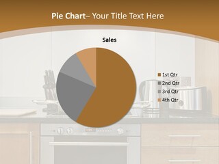 Apartment Handle Oven PowerPoint Template