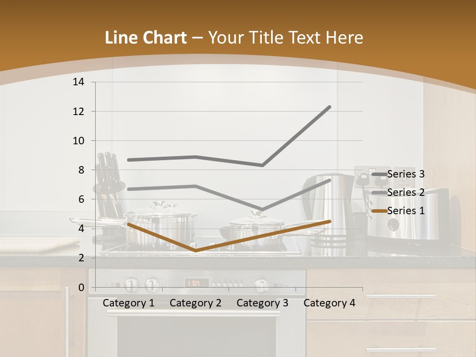 Apartment Handle Oven PowerPoint Template