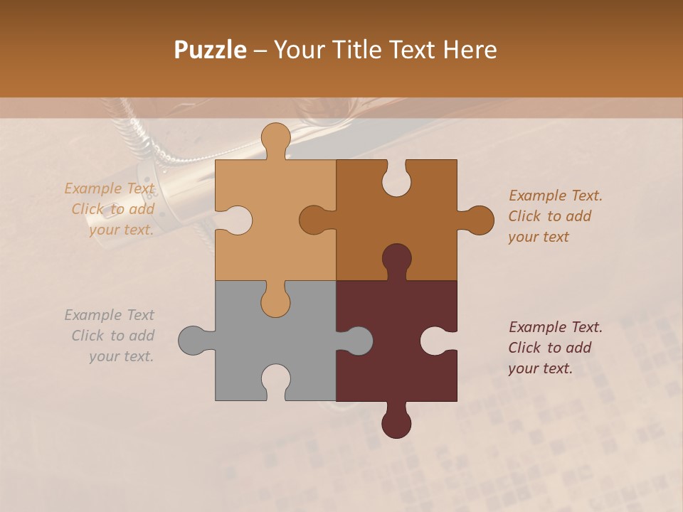 Bath Shower Travertine PowerPoint Template