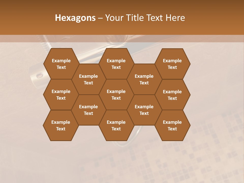 Bath Shower Travertine PowerPoint Template