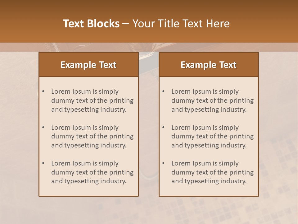 Bath Shower Travertine PowerPoint Template