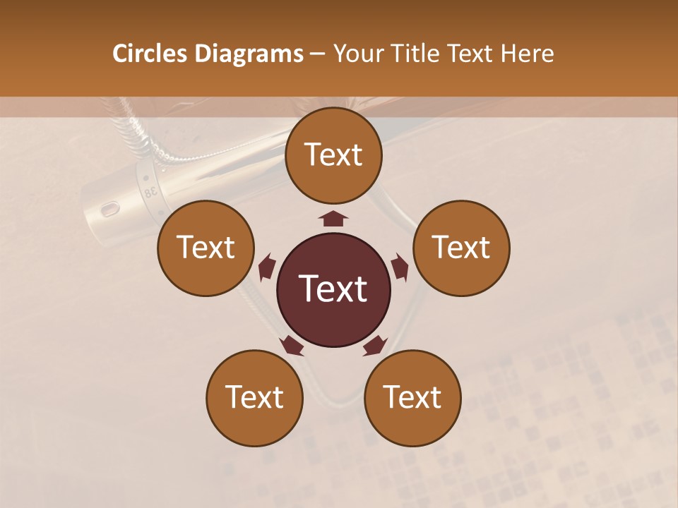 Bath Shower Travertine PowerPoint Template