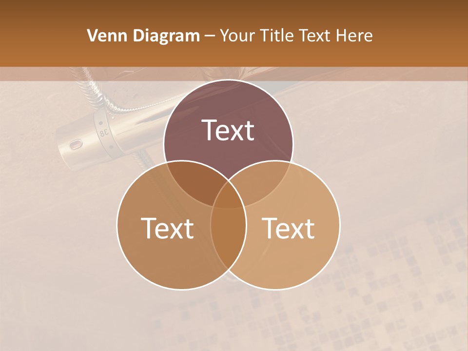 Bath Shower Travertine PowerPoint Template