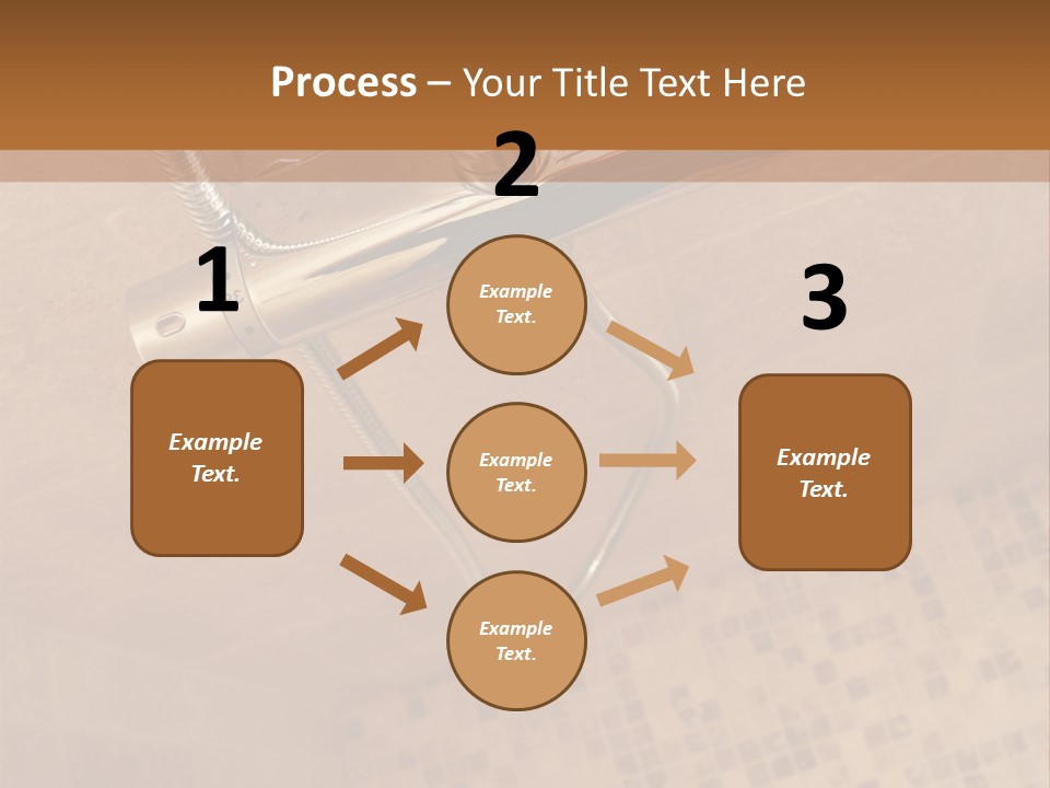 Bath Shower Travertine PowerPoint Template