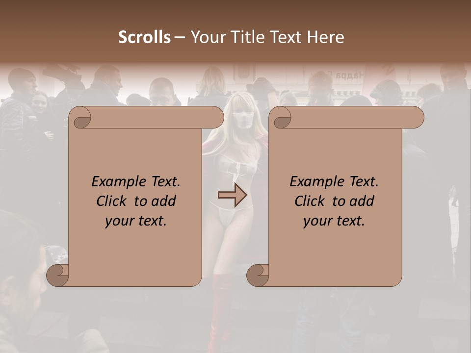 Kiev Epidemic Feminist PowerPoint Template