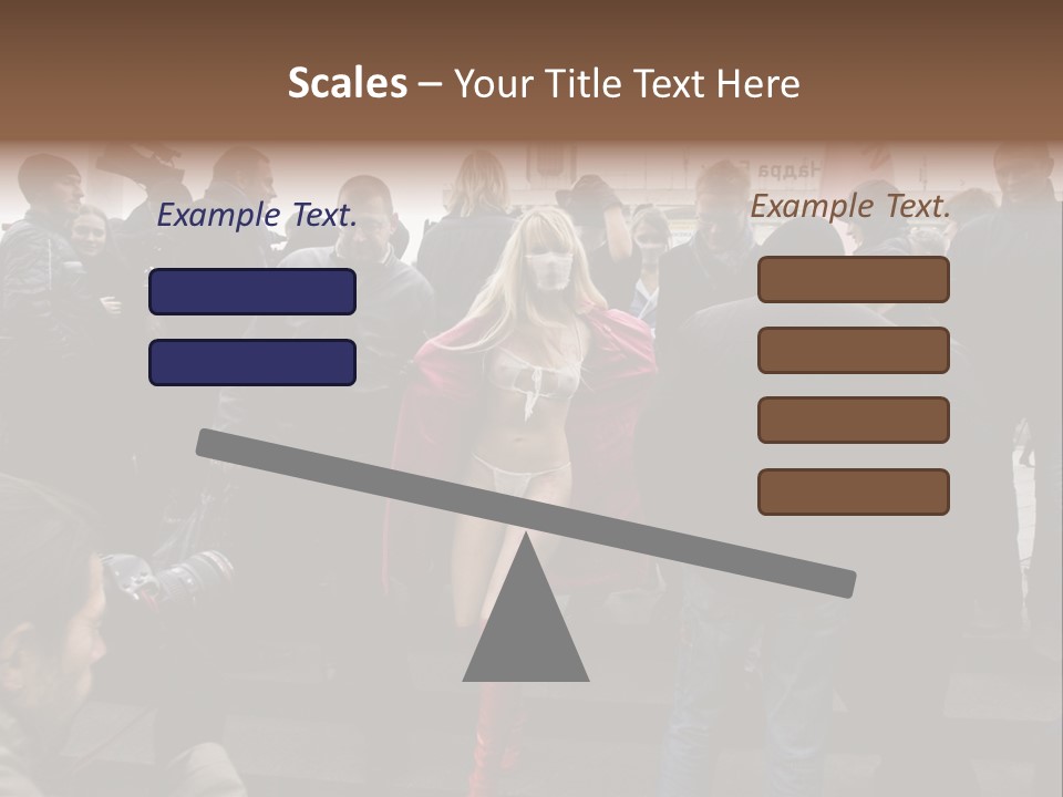 Kiev Epidemic Feminist PowerPoint Template