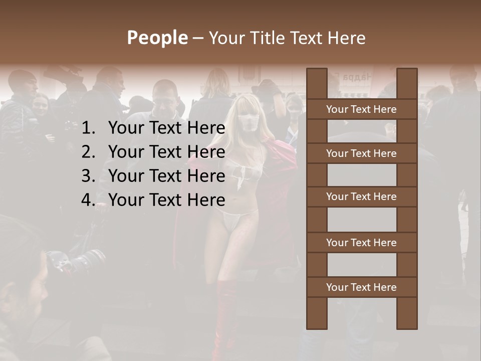 Kiev Epidemic Feminist PowerPoint Template