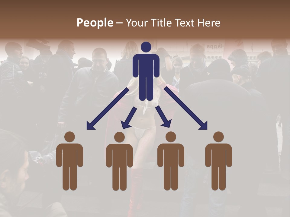 Kiev Epidemic Feminist PowerPoint Template