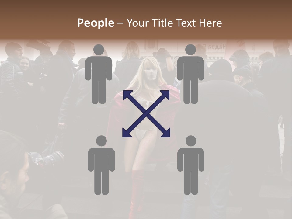 Kiev Epidemic Feminist PowerPoint Template