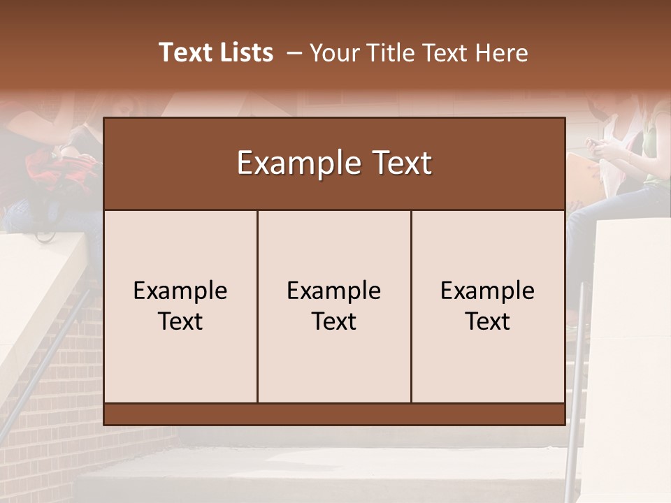 Teen Laptop Studying PowerPoint Template