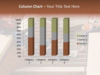 Teen Laptop Studying PowerPoint Template