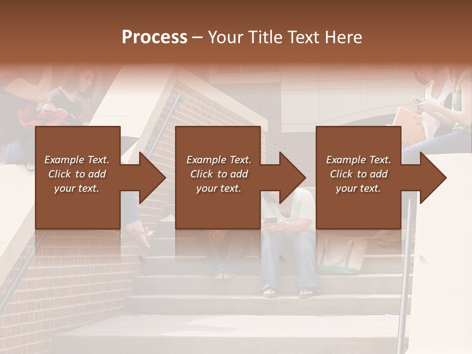Teen Laptop Studying PowerPoint Template