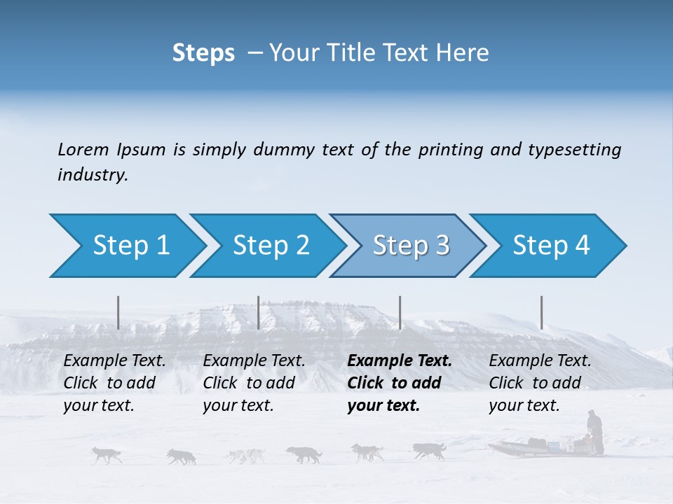 Island Panorama Nature PowerPoint Template