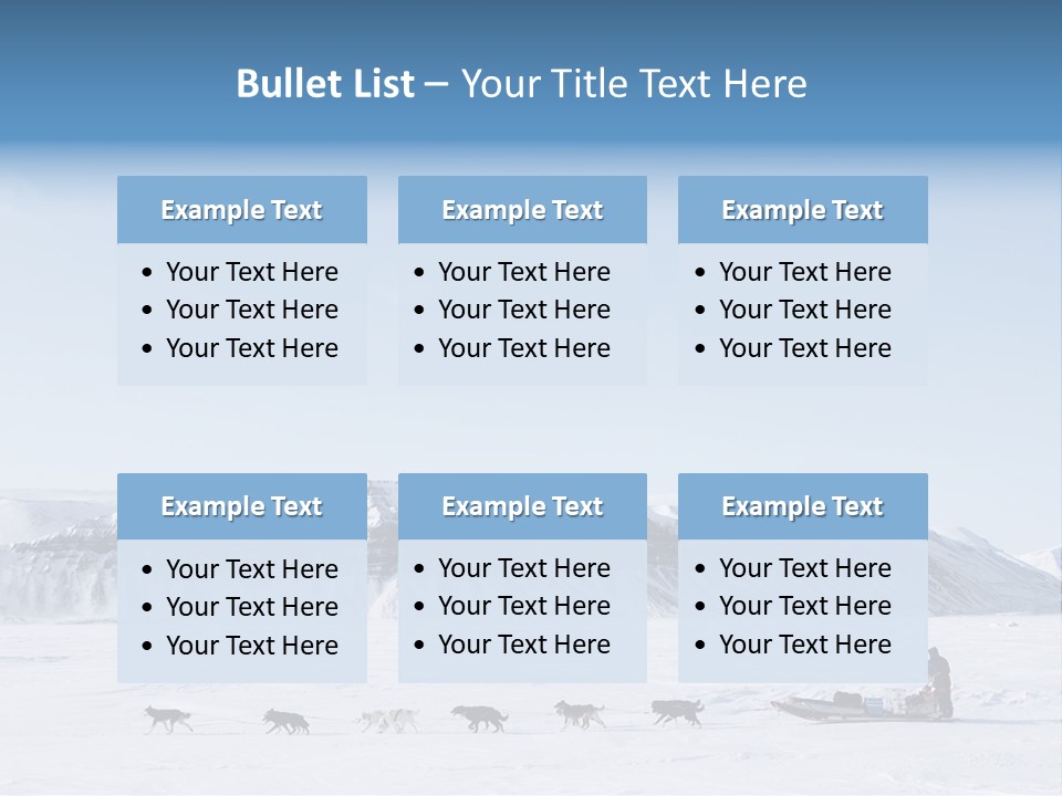 Island Panorama Nature PowerPoint Template