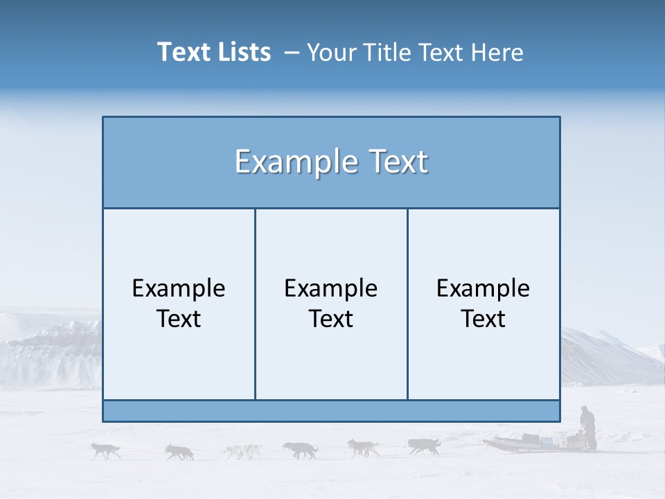 Island Panorama Nature PowerPoint Template