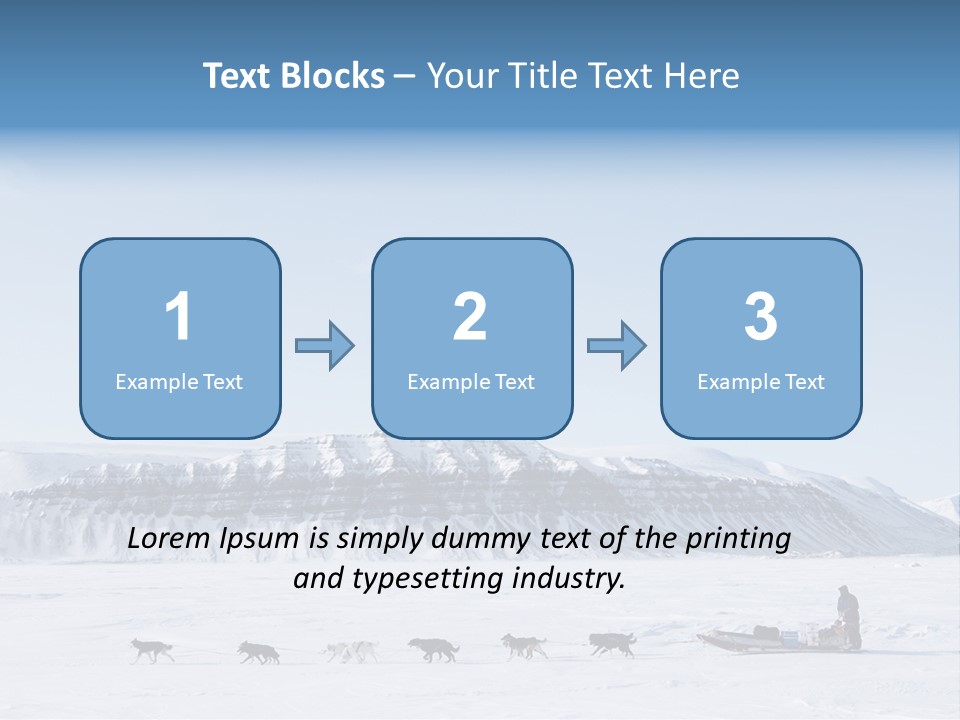 Island Panorama Nature PowerPoint Template