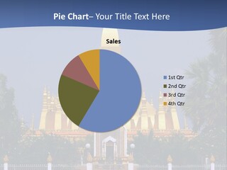 Stupa Plant Laos PowerPoint Template