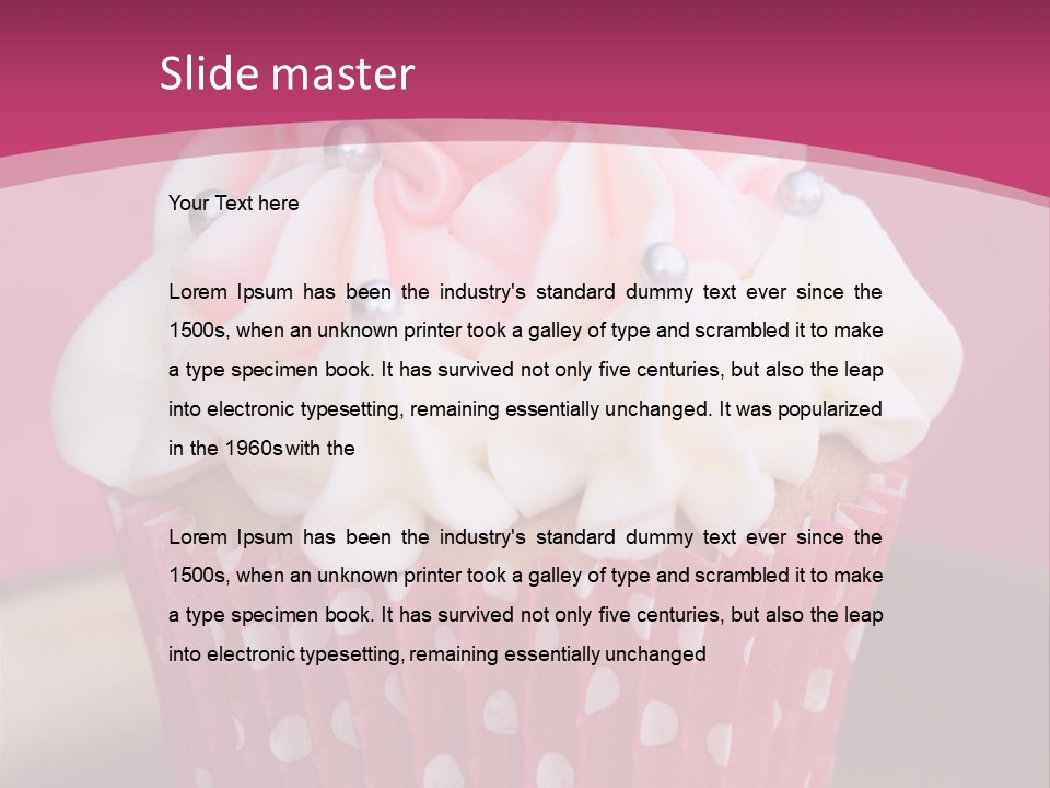 Spots Whipped Space PowerPoint Template