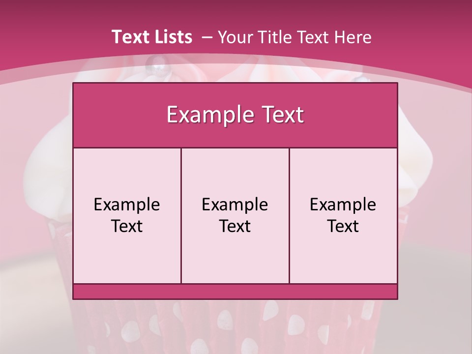 Spots Whipped Space PowerPoint Template