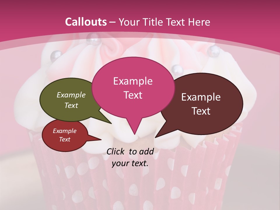 Spots Whipped Space PowerPoint Template