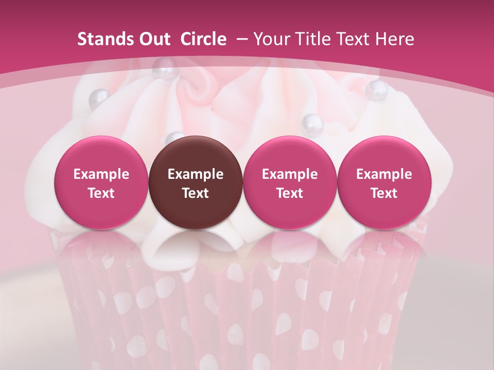 Spots Whipped Space PowerPoint Template