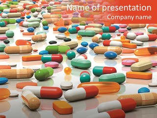 Group Render Multivitamin PowerPoint Template