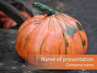 Harvest Rotten Food PowerPoint Template