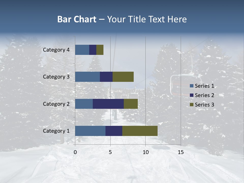 Outdoors Alba Skier PowerPoint Template