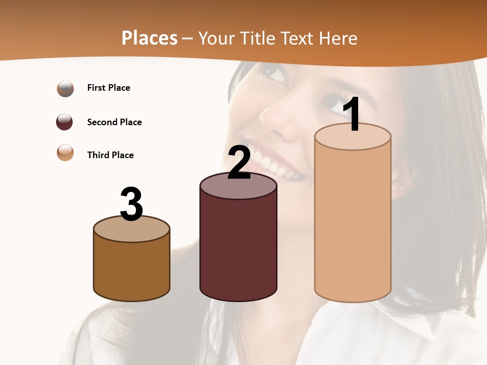 Eyes Entrepreneur Background PowerPoint Template