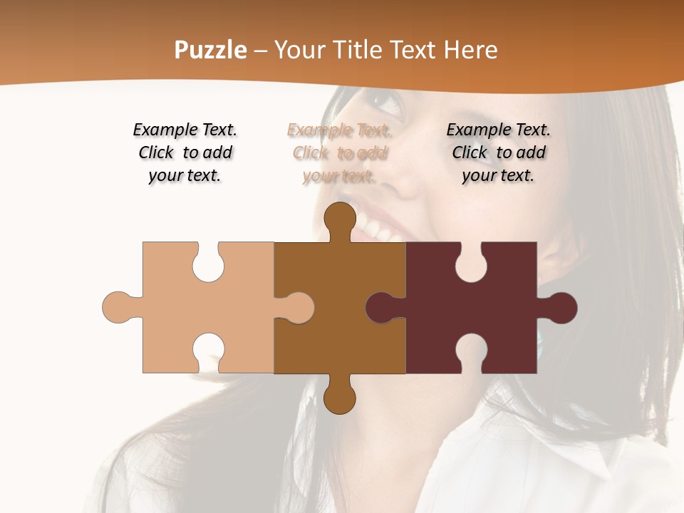 Eyes Entrepreneur Background PowerPoint Template