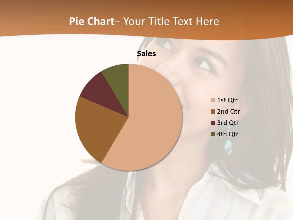 Eyes Entrepreneur Background PowerPoint Template