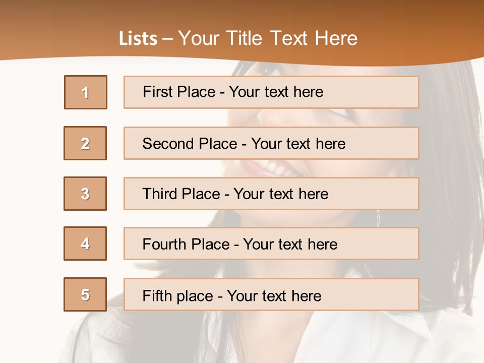 Eyes Entrepreneur Background PowerPoint Template