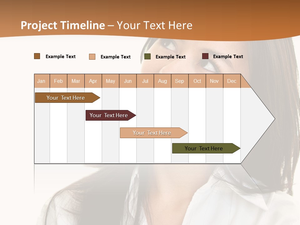 Eyes Entrepreneur Background PowerPoint Template