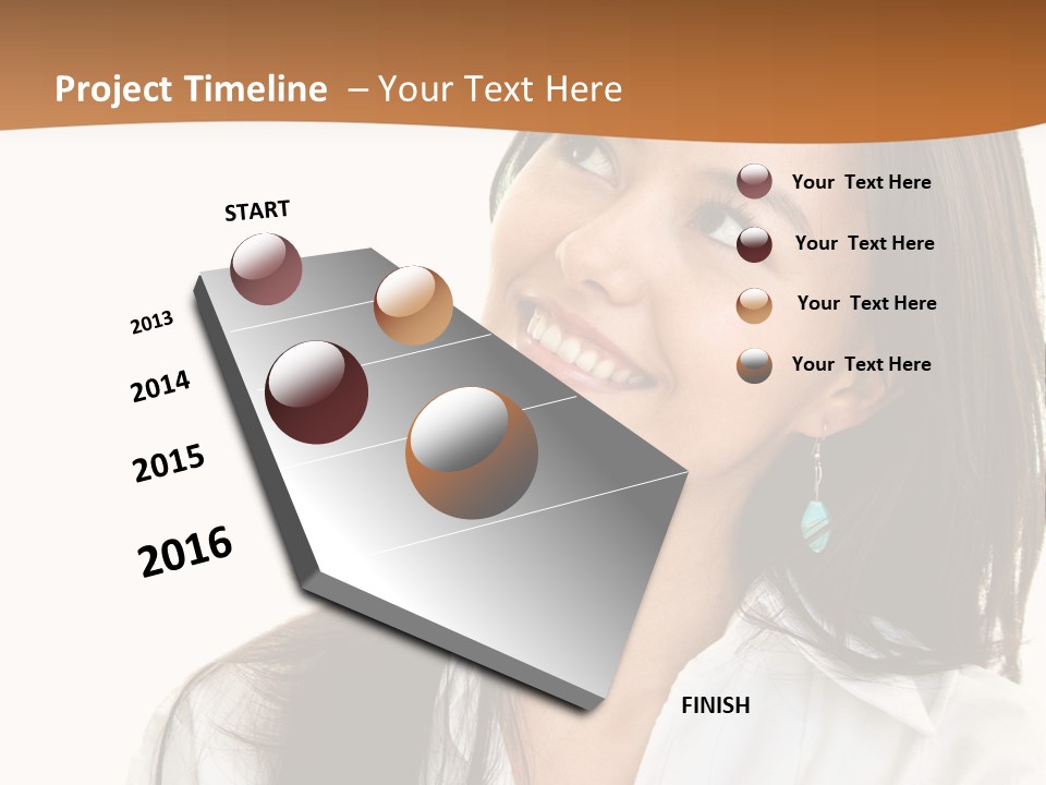 Eyes Entrepreneur Background PowerPoint Template