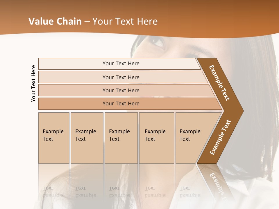Eyes Entrepreneur Background PowerPoint Template