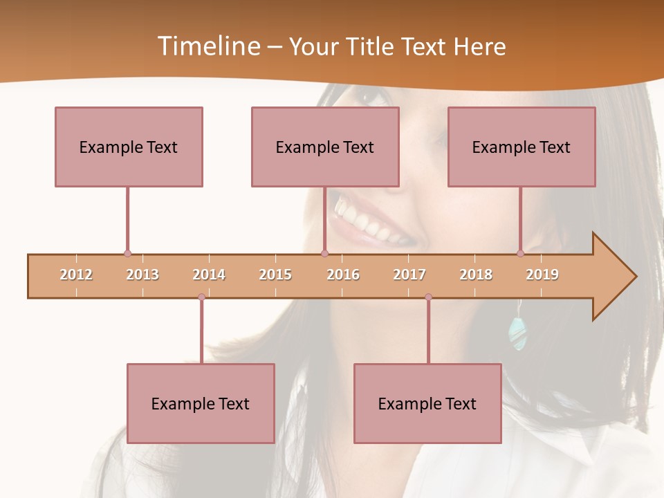 Eyes Entrepreneur Background PowerPoint Template