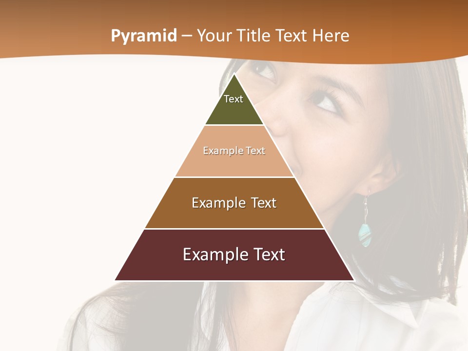 Eyes Entrepreneur Background PowerPoint Template