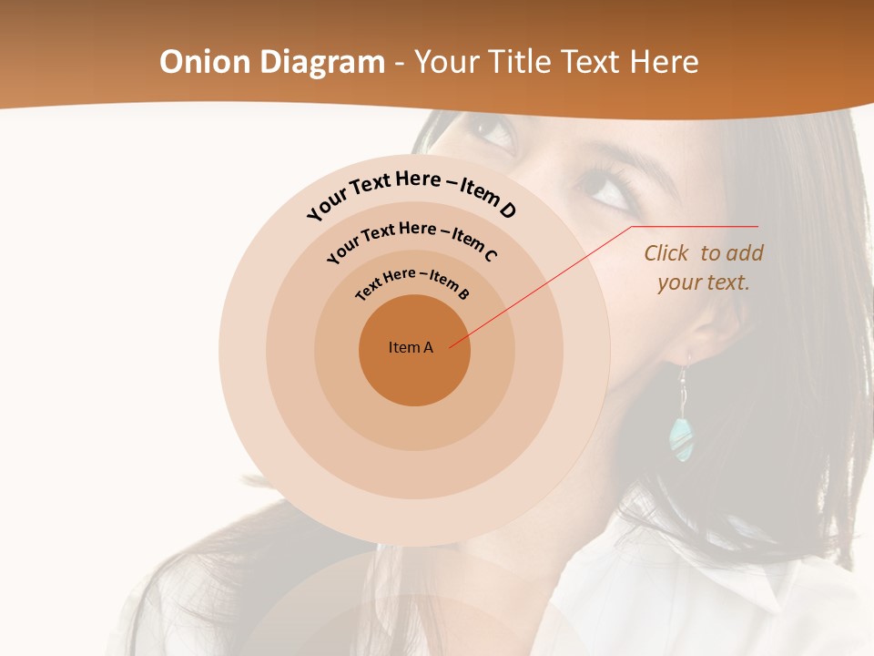 Eyes Entrepreneur Background PowerPoint Template