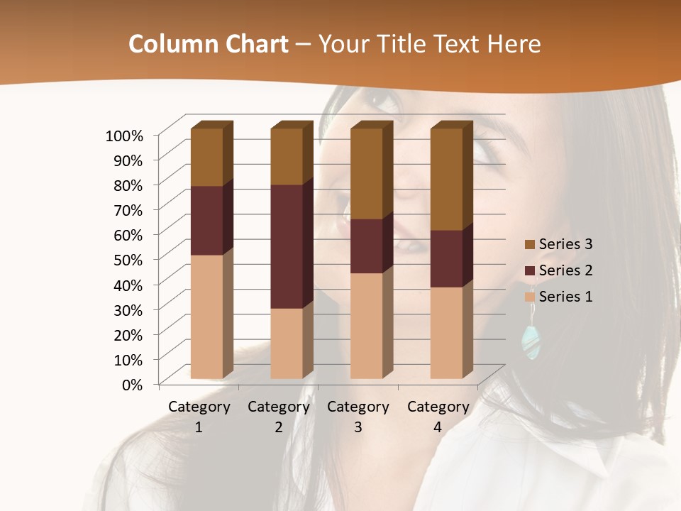 Eyes Entrepreneur Background PowerPoint Template