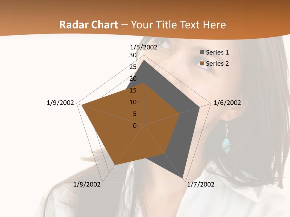 Eyes Entrepreneur Background PowerPoint Template