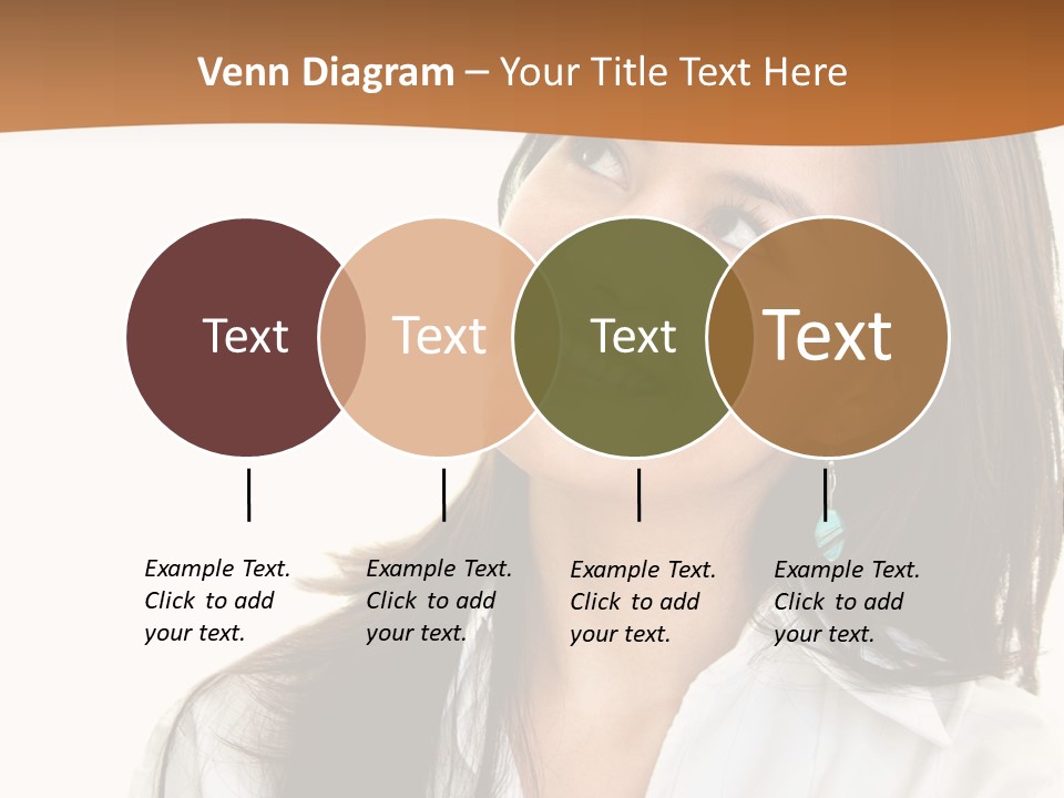 Eyes Entrepreneur Background PowerPoint Template