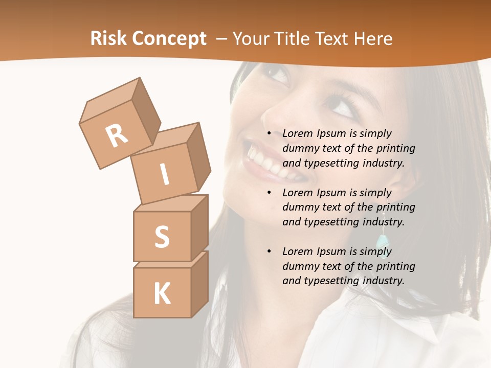 Eyes Entrepreneur Background PowerPoint Template