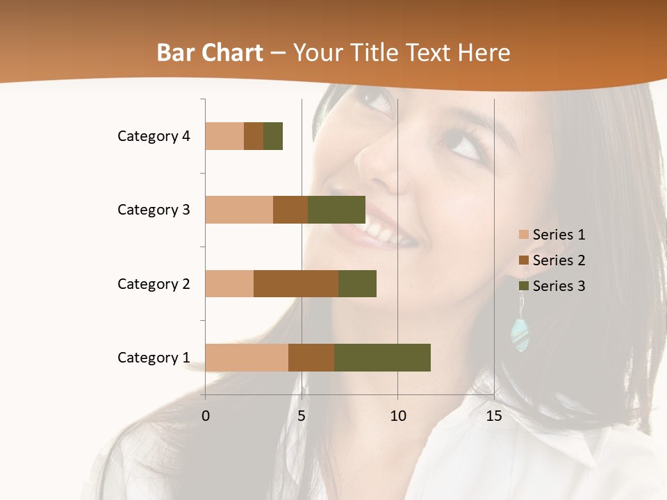 Eyes Entrepreneur Background PowerPoint Template