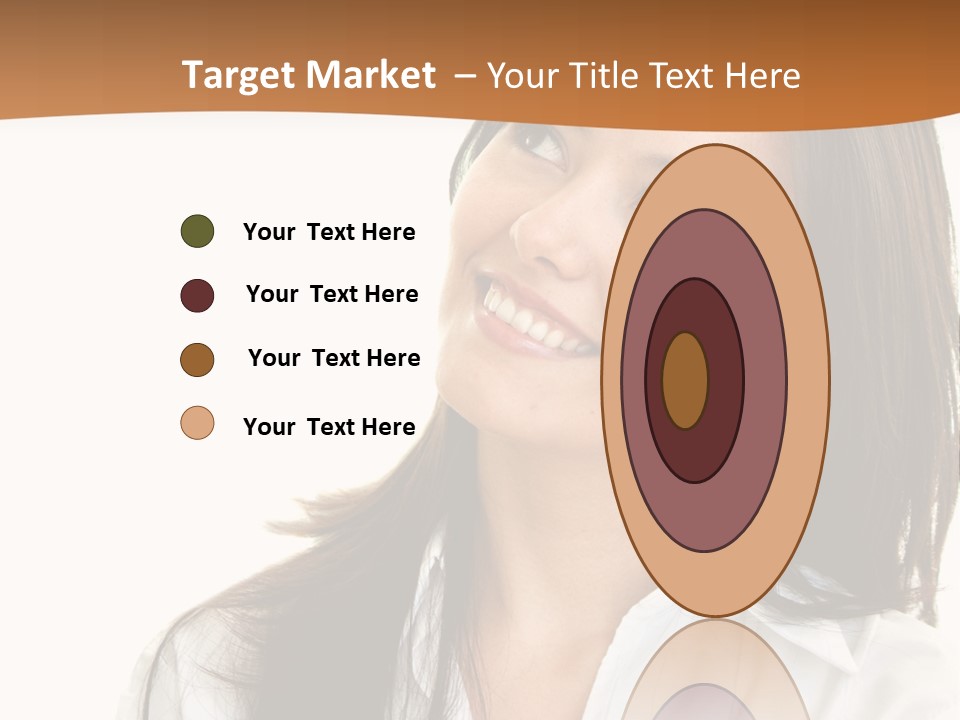 Eyes Entrepreneur Background PowerPoint Template