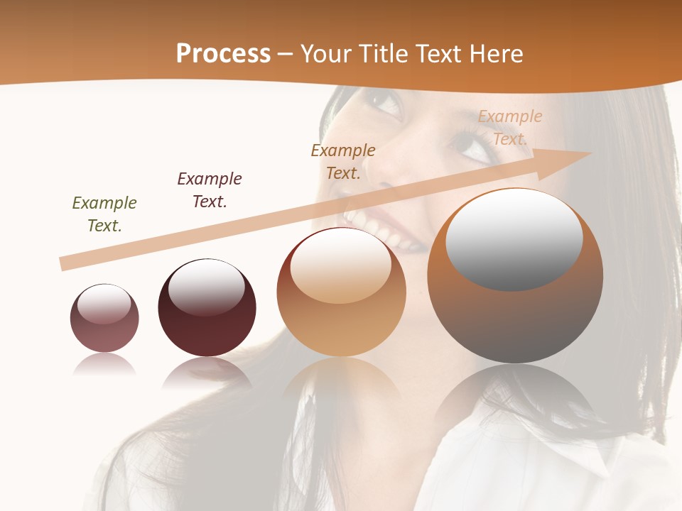 Eyes Entrepreneur Background PowerPoint Template