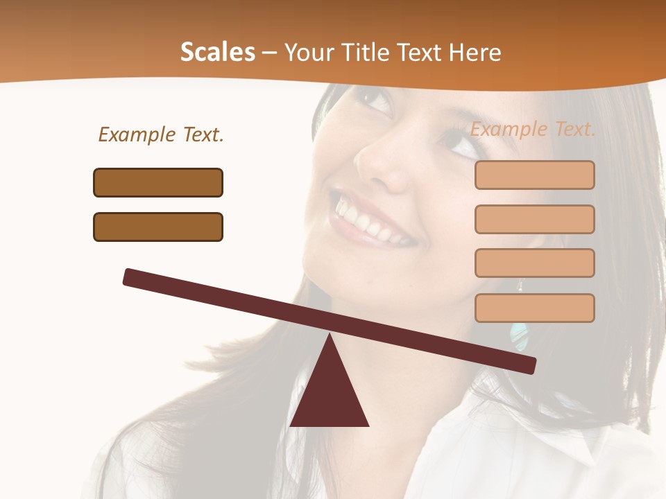 Eyes Entrepreneur Background PowerPoint Template