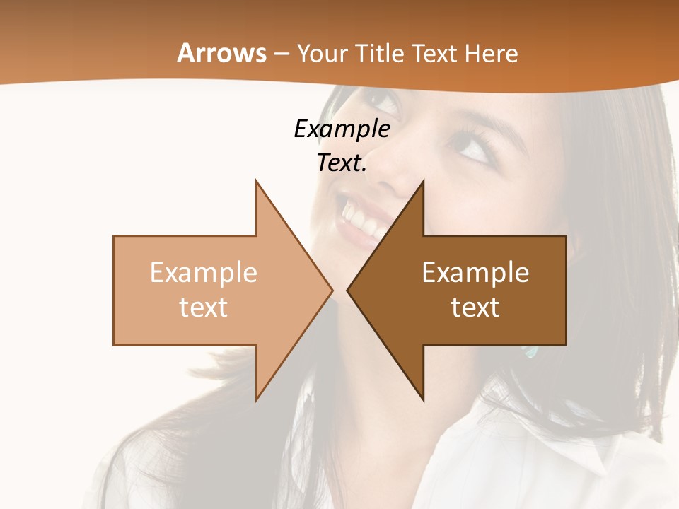 Eyes Entrepreneur Background PowerPoint Template