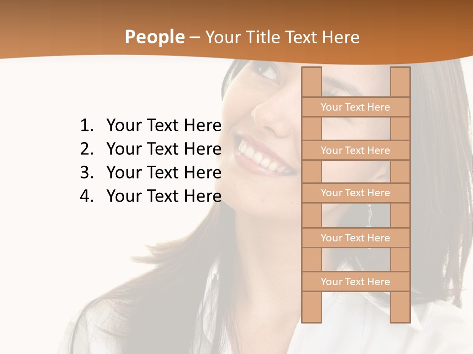 Eyes Entrepreneur Background PowerPoint Template